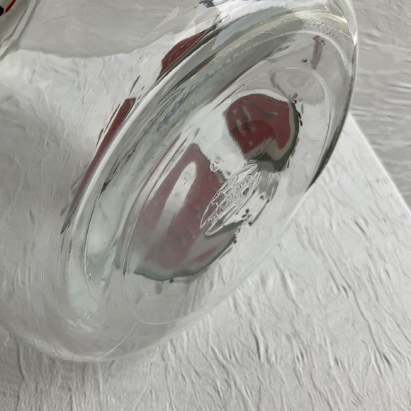 CERVE Italy Vintage Glass Serving Pitcher Juice / Water Carafe Watermelon Decor - Picture 12 of 13